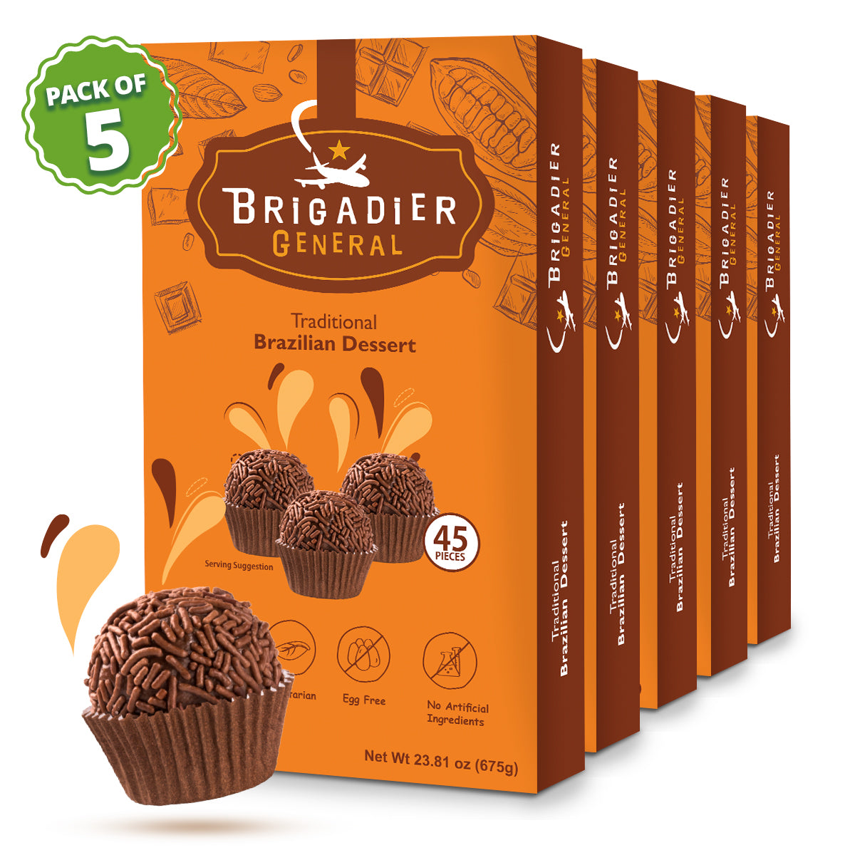 Traditional Brigadeiro - Bundle - 5 packs