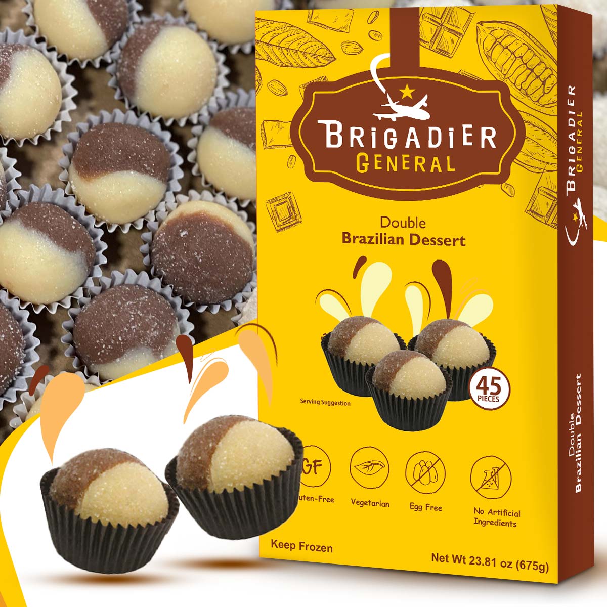 Double Brigadeiro - 3 packs