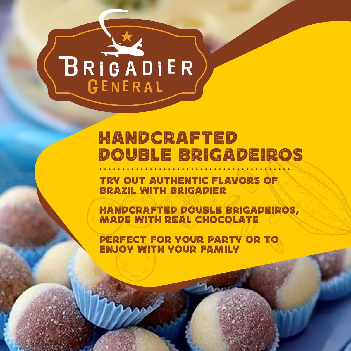 Double Brigadeiro - 3 packs